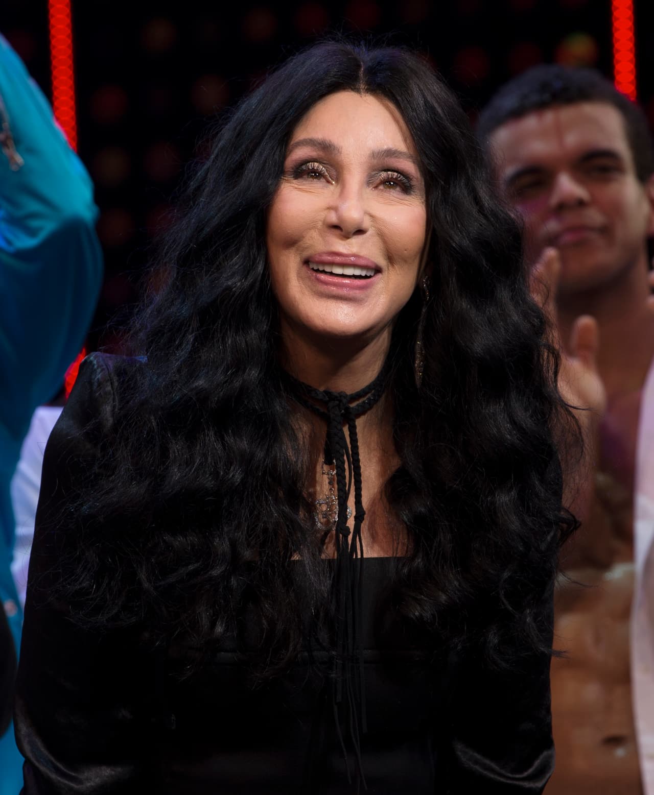 Cher on stage during the curtain call for "The Cher Show" Broadway musical opening night at the Neil Simon Theatre on Monday, Dec. 3, 2018, in New York. (Photo by Evan Agostini/Invision/AP)