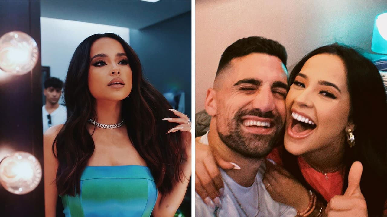Becky G se pone cursi y presume románticos momentos con su novio
